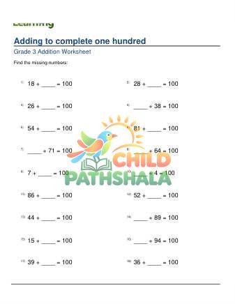 Adding Complete One Hundred C