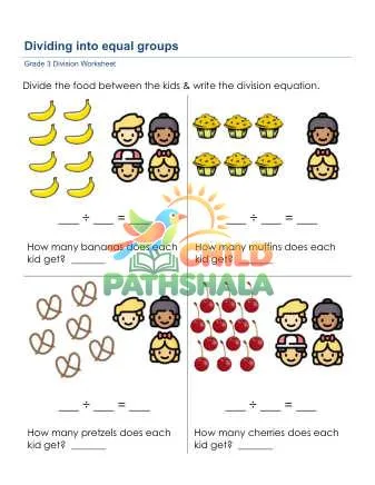 Preview of Divide Equal Groups