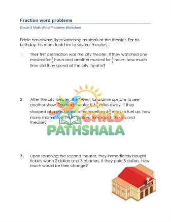 Preview of Fraction Word Problems