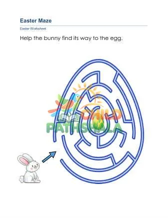 Preview of Easter Mazes