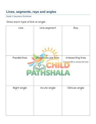 Geometry Lines Segments Rays Angles B