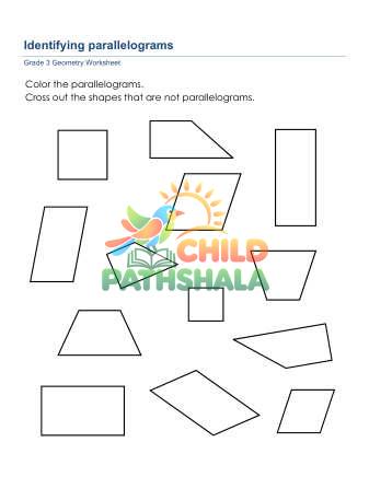 Preview of Geometry Parallelograms