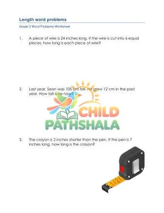 Preview of Length Word Problems