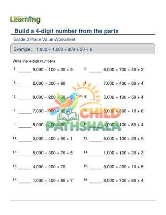 4 Digit Number From Parts A