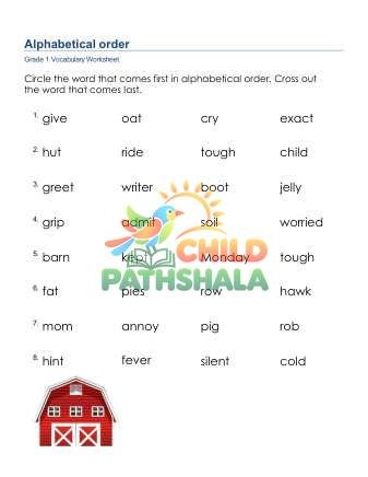 Preview of Alphabetical Order 2
