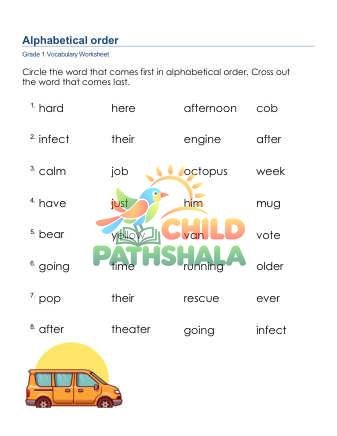 Preview of Alphabetical Order 3