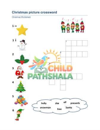 Preview of Christmas Crosswords A
