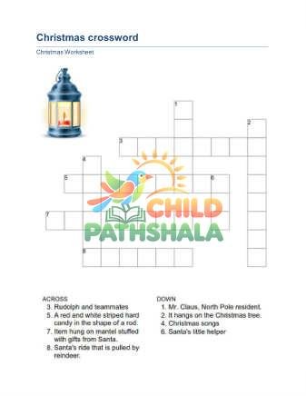 Preview of Christmas Crosswords B