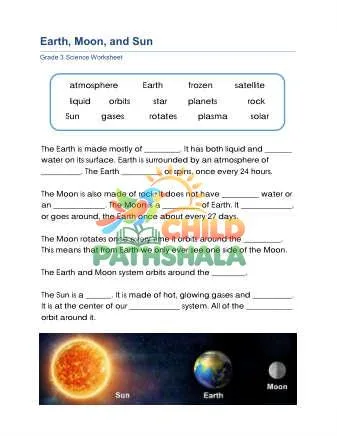 Preview of Earth Moon Sun