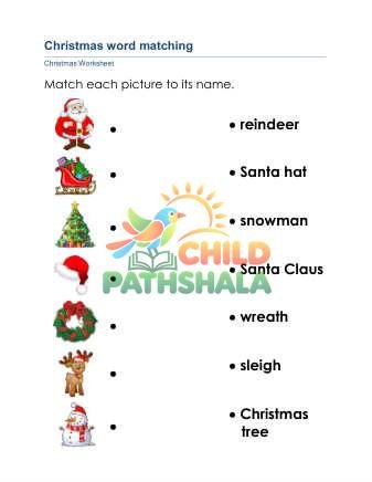 Christmas Vocabulary B