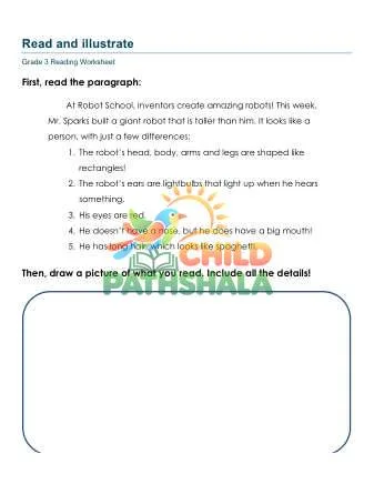 Preview of Read Illustrate Jqp