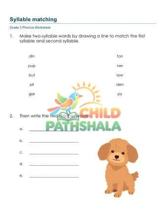 Syllables Matching Dzk preview