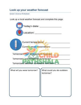 Preview of Weather Forecast B