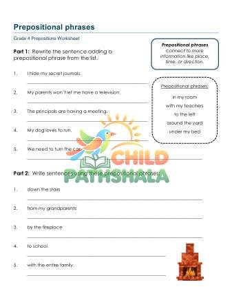 Prepositional Phrases B