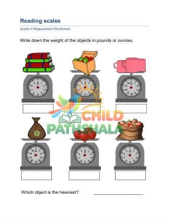 Preview of Reading Scales