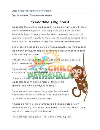 Preview of Story Skedaddle