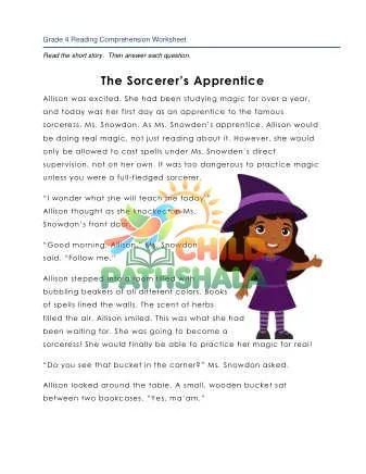 Preview of Story The Sorcerers Apprentice
