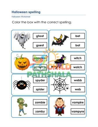 Halloween Vocabulary B