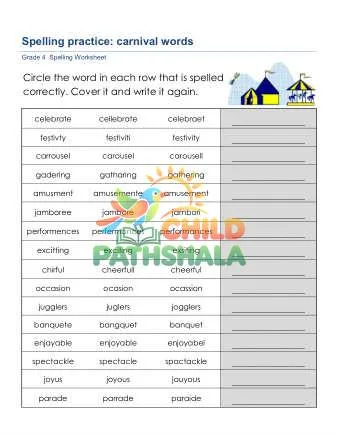 Preview of Spelling Practice