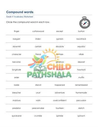 Preview of Compound Words