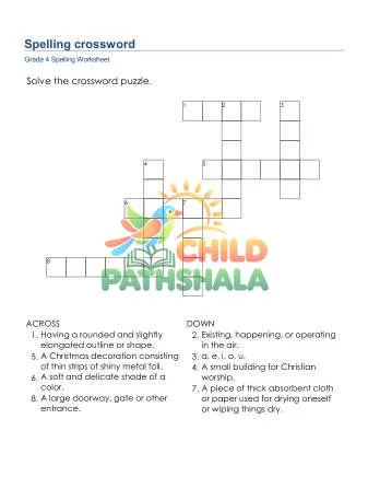 Preview of Crossword