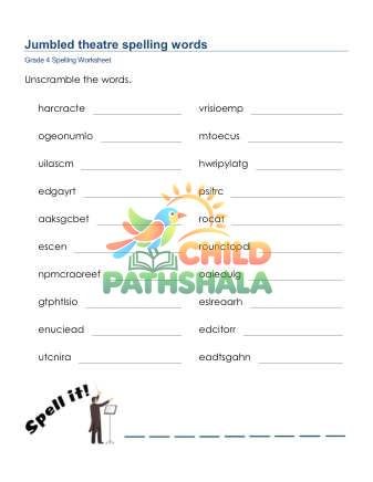 Preview of Jumbled Words 4