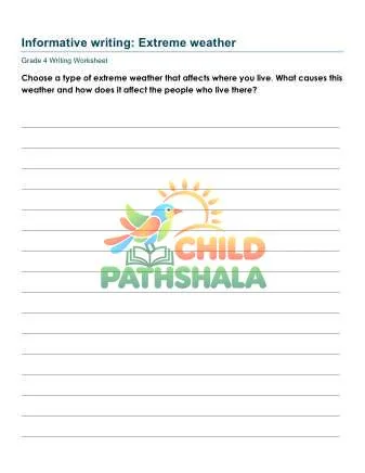 Preview of Informative Writing Prompts