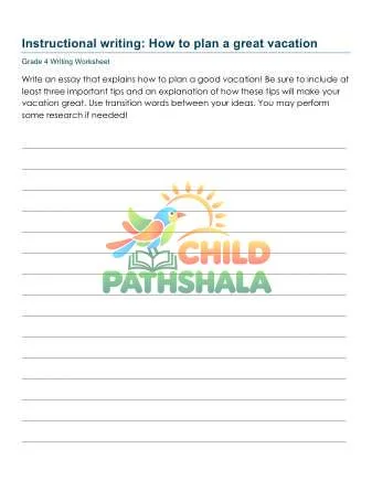 Preview of Instructional Writing