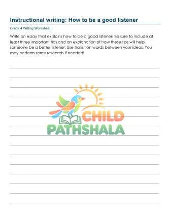 Preview of Instructional Writing
