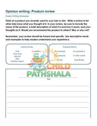 Preview of Opinion Prompt