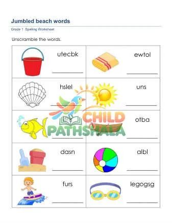 Preview of Jumbled Word Kwu