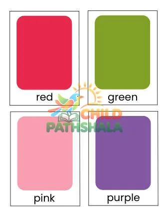 Preview of Flashcard Color Flashcards