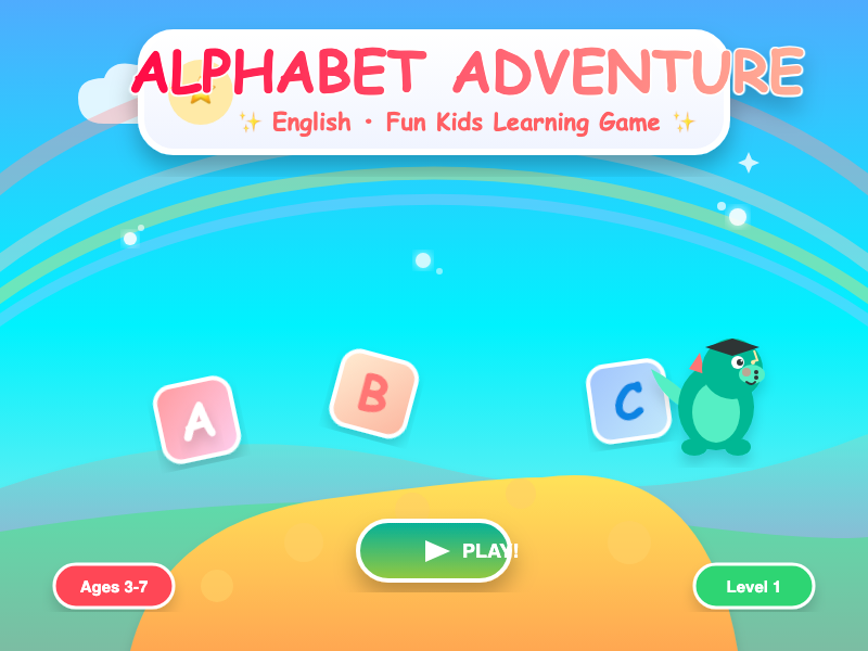 Alphabet Adventure — free browser game cover art